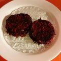 El cooksnap de Noe Dabarno cuando hizo Hamburguesas veganas de quinoa y remolacha.