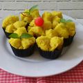Cooksnap dari Dwi W untuk resep Bolu Kukus Nutrisari Jeruk (Eggless & No Mixer)