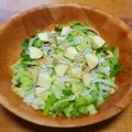 El cooksnap de LuzMa SG cuando hizo Ensalada lechuga 🥬 y manzana 🍏 verde.