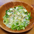 El cooksnap de LuzMa SG cuando hizo Ensalada lechuga 🥬 y manzana 🍏 verde.
