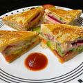 Rashmi Adhvaryu's cooksnap of when they made વેજ. ચીઝ ગ્રીલ સેન્ડવીચ (Veg. Cheese grill Sandwich recipe Gujarati).