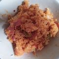 รูป Cooksnap ของ เปตอง ไออิกู เมื่อเขาทำ ข้าวผัดกิมจิ โปะไข่ดาวน้ำ