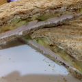 El cooksnap de Mar cuando hizo Sándwich de calabacín y pavo.