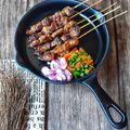 Cooksnap dari ambarshaf untuk resep Sate Sapi bumbu dendeng #Seninsemangat