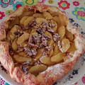 El cooksnap de Sara A.Q. cuando hizo Pastel alemán con manzanas y frutos secos.
