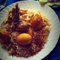 sandhya Dutta 's cooksnap of when they made বিরিয়ানী (Chicken biriyani recipe in bengali).