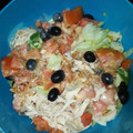 El cooksnap de cocina cuando hizo Ensalada de Pollo.