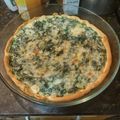El cooksnap de Alicia Ruth Benjamín cuando hizo Tarta de espinaca y salsa blanca.