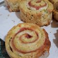 El cooksnap de GINTER cuando hizo Scones enrollados de jamón y mozzarella 🧀.