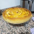 El cooksnap de Cristina Carrasco cuando hizo Tarta de manzana.