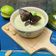il Paola Catalano quando ha preparato Salsa allo yogurt, basilico e mandorle
