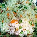 Cooksnap của Lâm Hạnh khi họ làm theo món Cơm chiên