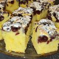 Kovácsné Tóka Renáta Cooksnap-ja, amikor elkészítette a(z) Finom és gyors meggyes süti 🍒 receptet.