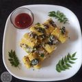 Rupa Tiwari का कुकस्नैप जब उन्होंने खांडवी (Khandvi recipe in Hindi) बनाया था।