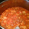 Adam 's cooksnap of when they made Pressure Cooker Hamburger Veg. Soup.