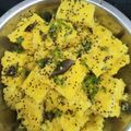 Daksha pala's cooksnap of when they made ખમણ ઢોકળા (Khaman Dhokla Recipe In Gujarati).