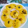 Monika's Dabha का कुकस्नैप जब उन्होंने इन्स्टैंट खमण (ढोकला) (Instant khaman (Dhokla) recipe in hindi) बनाया था।