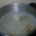 El cooksnap de Jordi Sanchez Sangra cuando hizo Fumet sopa de pescado.