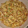 Cooksnap dari Pichan untuk resep Orak arik telur sosis