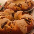 El cooksnap de Ana Angel cuando hizo Rosca de Reyes.