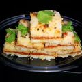 Dipika Bhalla का कुकस्नैप जब उन्होंने सैंडविच ढोकला (Sandwich dhokla recipe in hindi) बनाया था।