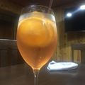 El cooksnap de Paula Gomez cuando hizo Ramazzotti spritz.