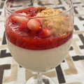 El cooksnap de Oscar Barba cuando hizo Panna cotta de fresa.
