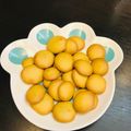 沈怡佳 的 【COOKING BUBU】只要4種材料!｜濃濃蛋香古早雞蛋餅乾｜egg biscuits｜only 4 ingredients !♡ cooksnap