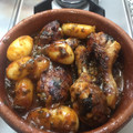 El cooksnap de Maguie cuando hizo Muslos de pollo al horno en salsa.