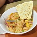 El cooksnap de Monica Jay Cadavid cuando hizo Ceviche tropical.