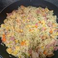 El cooksnap de Juan Sanchez cuando hizo Arroz tres delicias.