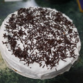 El cooksnap de Paz Ulloa cuando hizo Torta Tres leches.