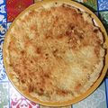 El cooksnap de Cecilia Arrúa cuando hizo Tarta de dulce de leche y coco.