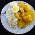 El cooksnap de jose Silva granados cuando hizo Crema a la huancaína con pollo.