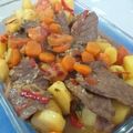El cooksnap de Maira Balcarce Mastrangelo cuando hizo Bifes a la criolla.