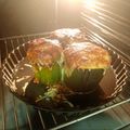 El cooksnap de Tuno Negro cuando hizo Timbal de calabacín relleno de verduras y pollo especiado.