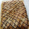 El cooksnap de eleonorrigbi cuando hizo Coca de San Juan con chocolate con Thermomix.