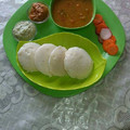 Vanika Agrawal's cooksnap of when they made Idli sambar.