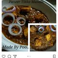 Pooja Yadav (Poo..) का कुकस्नैप जब उन्होंने पनीर टिक्का बनाया था।