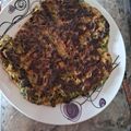 El cooksnap de Loretito Reyes cuando hizo Tortilla de acelga.