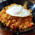 しらたまこむぎ's cooksnap of when they made チリパウダーで☆メキシカン風炒飯.