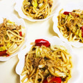 もちっこ橙色's cooksnap of when they made 簡単ランチ☆オイスターソースで焼きうどん.