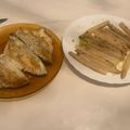 El cooksnap de Eduardo Agudo Alba cuando hizo Dorada y espárragos a la plancha con salsa de perejil y ajo.