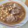 El cooksnap de Lucia Esteban Gómez cuando hizo Garbanzos  con costillas de cerdo, morcilla y chorizo.