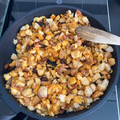 El cooksnap de Diego José Caramazana Ramos cuando hizo Migas de pastor.
