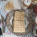 El cooksnap de Maria Belen Miguez cuando hizo Waffles de avena.