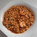 El cooksnap de MaryGlory cuando hizo 🥣Garbanzos con langostinos🦐.