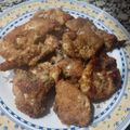 Cooksnap από ouraniaxira στη συνταγή Κοτομπουκιές υγιεινές στο φούρνο με πατάτες σαν τηγανητές!