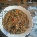 El cooksnap de Agata cuando hizo Lentejas con quinoa.