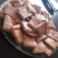 El cooksnap de Grisel Alonso cuando hizo Fainá de queso.